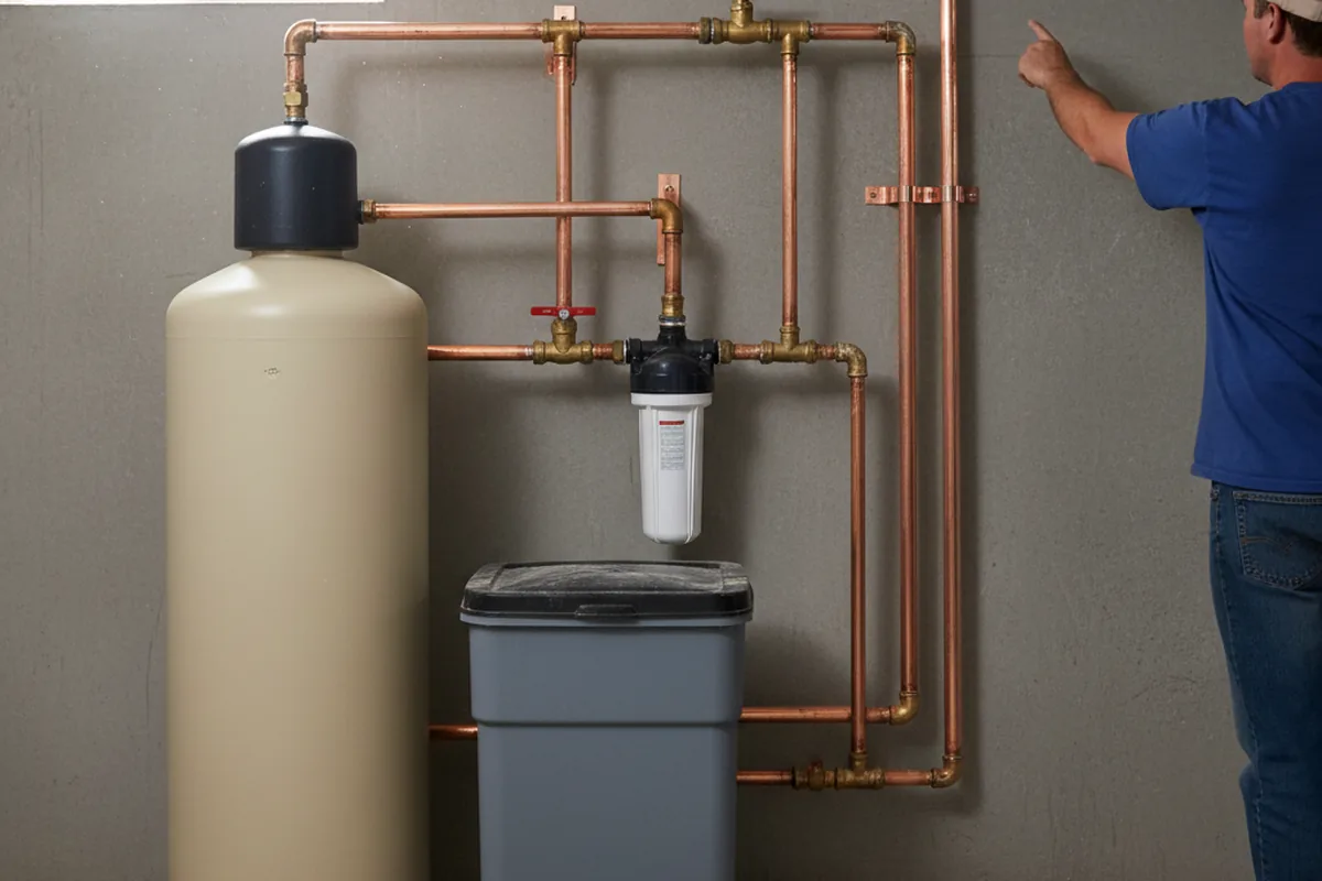 Whole-house water treatment system installed in Western Springs